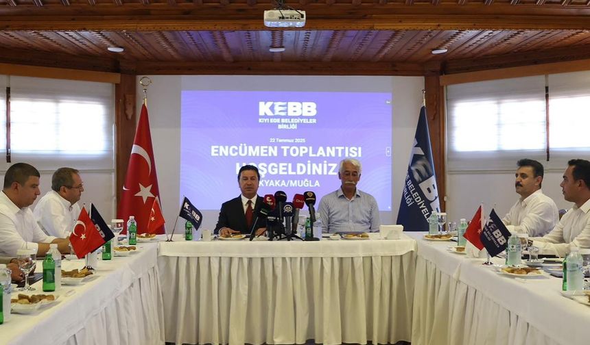 Ayvalık Belediye Başkanı Mesut Ergin, Kıyı Ege Belediyeler Birliği Temmuz Ayı Toplantısına Katıldı