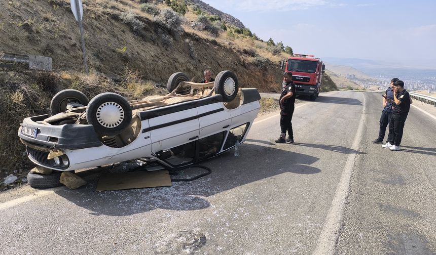 Kahramanmaraş'ta Feci Kaza! Otomobil Ters Döndü! 83 Yaşındaki Kadın Hayatını Kaybetti!