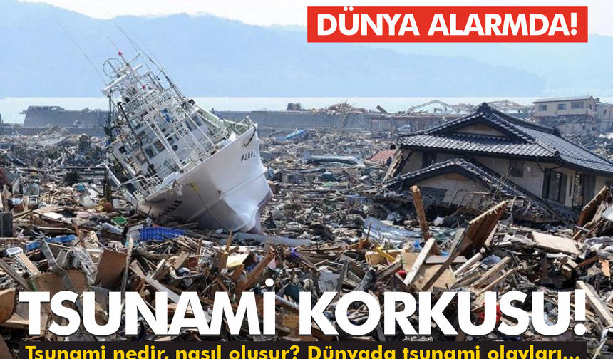Pasifik Ateş Çemberi Uyandı! Tsunami Geliyor mu?