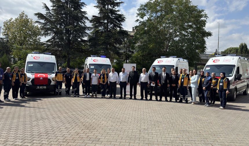Balıkesir’e 4 Yeni Ambulans Takviyesi! Acil Sağlık Hizmetleri Güçleniyor