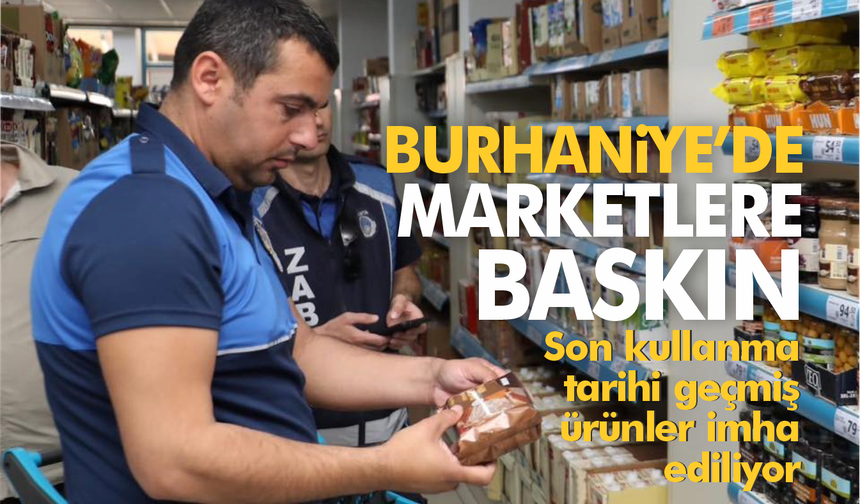 Burhaniye’de Son Kullanma Tarihi Geçmiş Gıdalar İmha Ediliyor