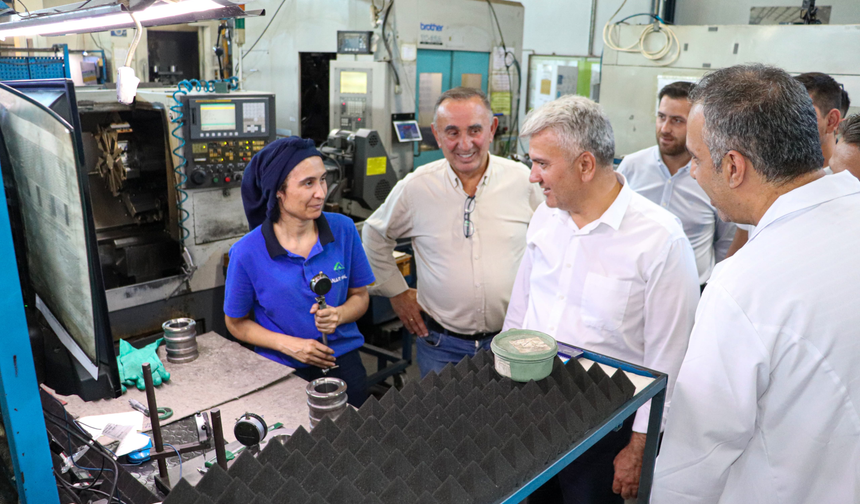 Mustafa Canbey BALOSB'de: Güçlü sanayi, güçlü Balıkesir