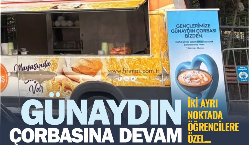 Büyükşehir'in 'Günaydın Çorbası' ikramı devam ediyor