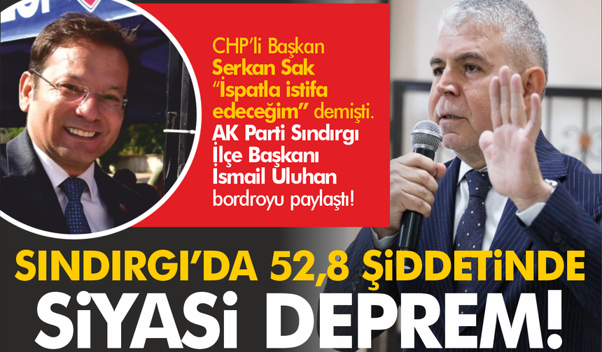 Sındırgı’da Sıcak Gelişme: “İspat Et, İstifa Edeceğim” Demişti… Bordro Ortaya Çıktı!