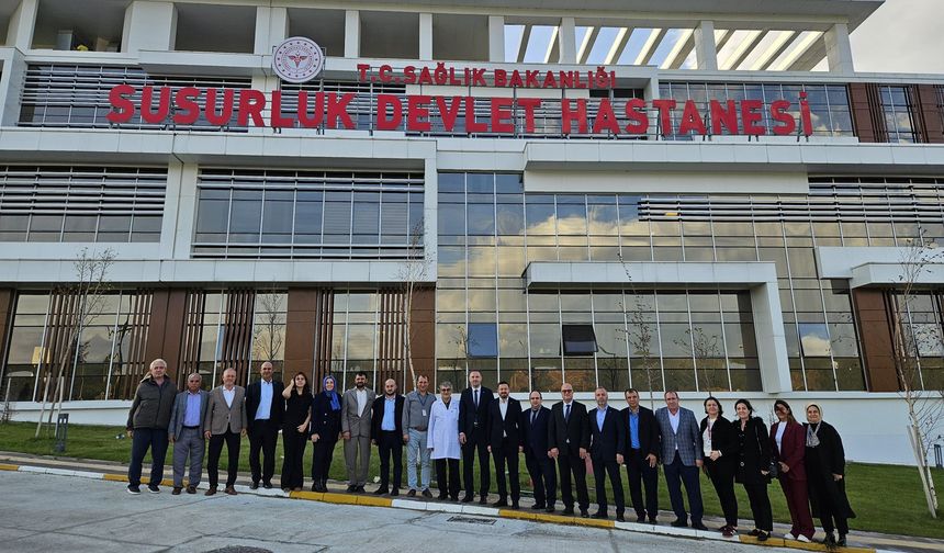 Susurluk Devlet Hastanesi Yarın Hizmete Açılıyor! Mehmet Aydemir Açılış Öncesi İncelemelerde Bulundu