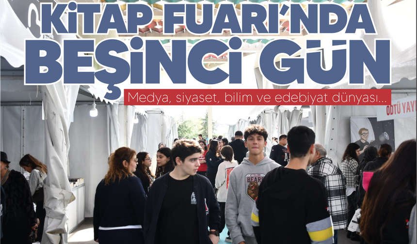 Balıkesir Kitap Fuarı beşinci gününde 70 bin ziyaretçiyi ağırladı