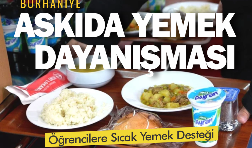 Burhaniye Belediyesi Kent Lokantasında “Askıda Yemek” Dayanışması