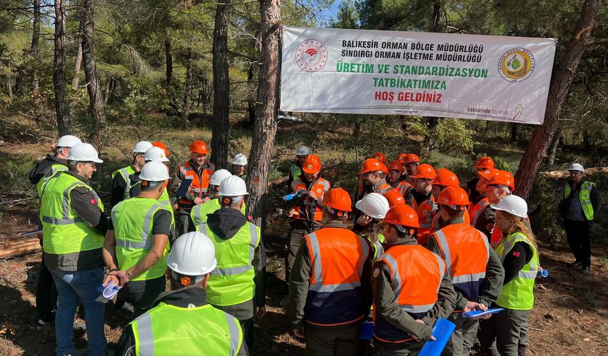 Balıkesir Orman Bölge Müdürlüğü’nde Eğitimler Tüm Hızıyla Devam Ediyor