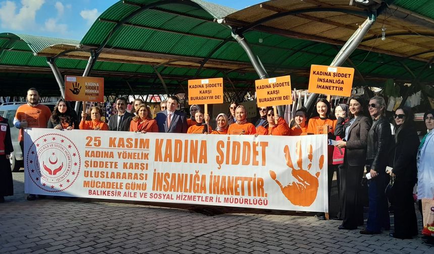 Kadına yönelik şiddetle mücadele bir insanlık görevi