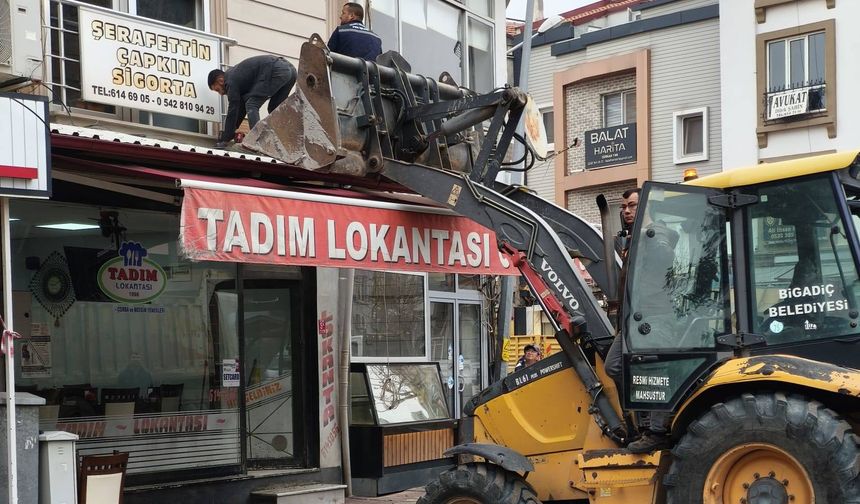 Bigadiç’te Modern Kent Estetiği İçin Çalışmalar Devam Ediyor