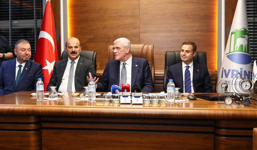 İYİ Parti Genel Başkanı Müsavat Dervişoğlu’ndan İvrindi Belediyesine Ziyaret