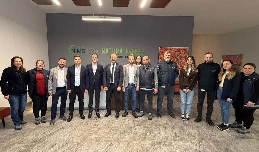 İvrindi’de NIMS Freeze Dry Tesisine İnceleme Ziyareti