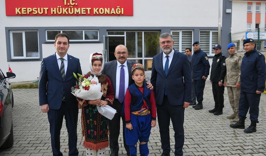 Vali Ustaoğlu’ndan Kepsut’ta Bir Dizi Ziyaret ve İnceleme