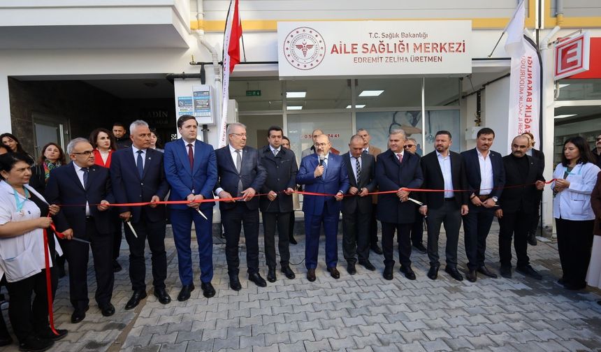 Zeliha Üretmen Aile Sağlığı Merkezi Yeni Hizmet Binasıyla Açıldı