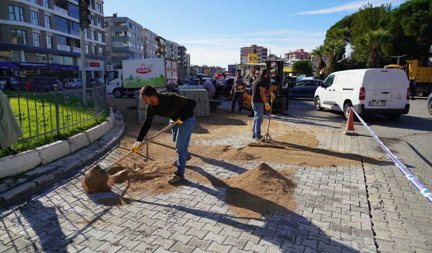 Bozulan Yollarda Hızlı Müdahale: Edremit Belediyesi Kavşak Bağlantılarında Tamirat Çalışması Başlattı
