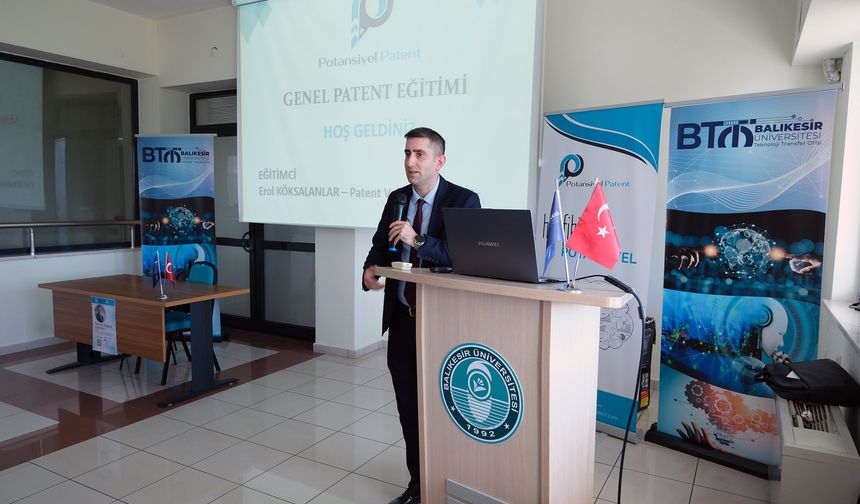 BAÜN’de Fikri Mülkiyet Bilinci Yükseliyor: TTO’nun Temel Patent Eğitimi Yoğun İlgi Gördü