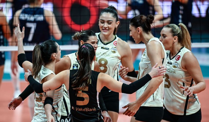 VakıfBank Ankara’da Zorlanmadan Kazandı! İlbank’ı 3-0 Mağlup Etti