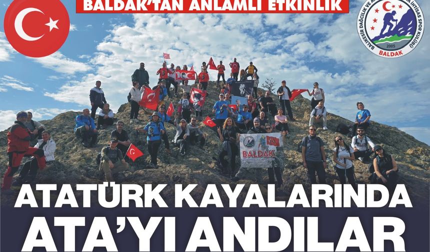 Atamızın İzinde: BALDAK’tan Gömeç’te Anlamlı Anma Yürüyüşü