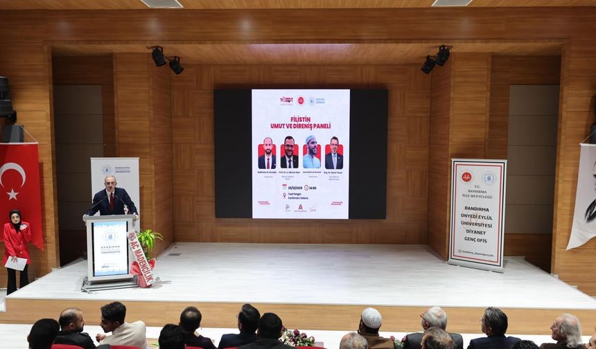 “Filistin: Umut ve Direniş” Kermesi ve Paneli Düzenlendi