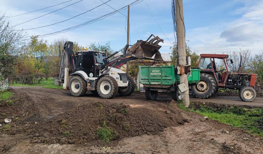 Kepsut’ta Sağlık, Altyapı ve Temizlik Çalışmaları