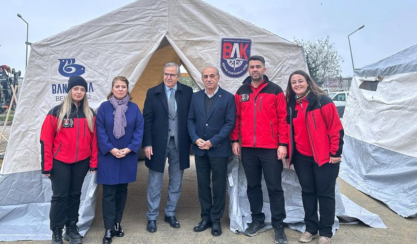 Bandırma Belediyesi Afetlere Karşı Hazırlığını Güçlendiriyor