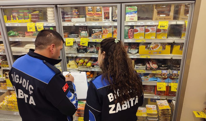 Bigadiç’te Marketlere Zabıta Denetimi: Tüketici Hakları İçin Sahadalar