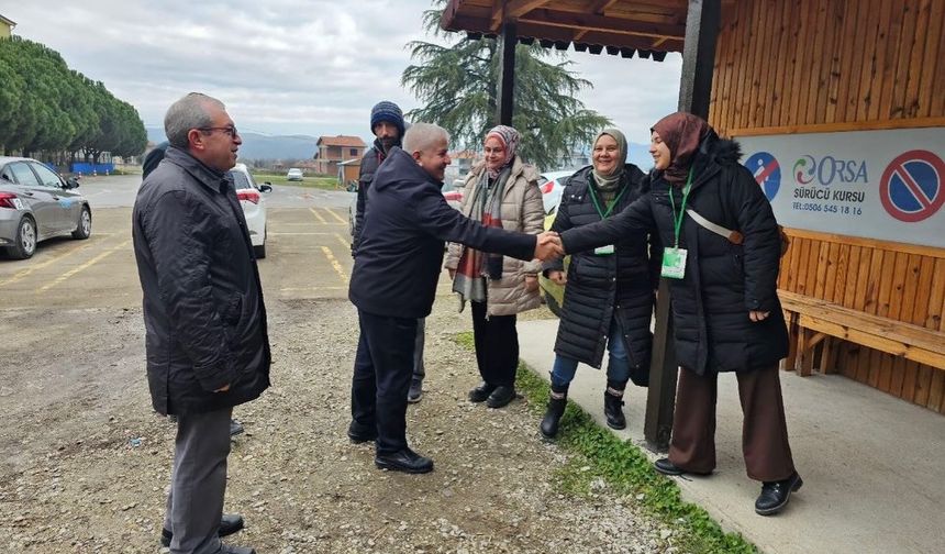 Selehattin Kal Sındırgı’da: Okul Ziyaretleri ve MTSK Sınav Güzergahı Denetimi