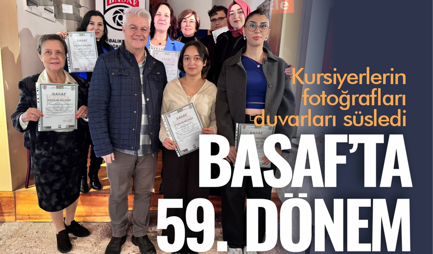 BASAF kursiyerleri sertifikalarını aldı
