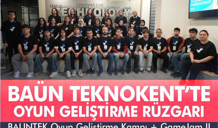 Balıkesir Üniversitesi Teknokent’te Oyun Geliştirme Rüzgarı