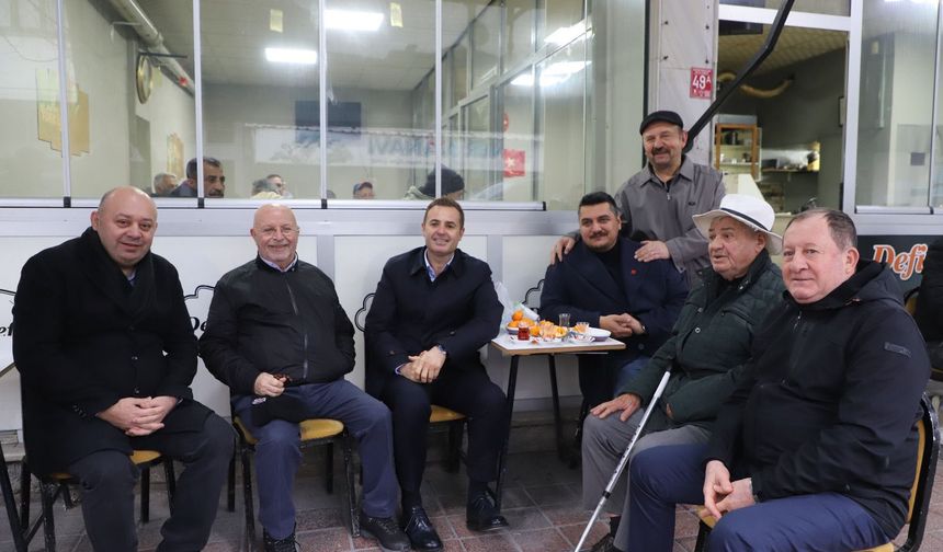 Memleket havası... Gönen'de kandil sabahı...