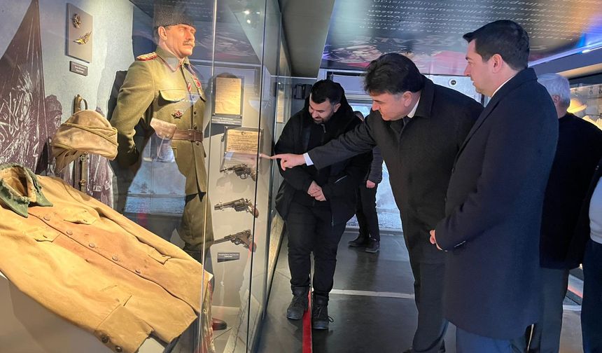 Çanakkale Savaşları Mobil Müzesi Havran’da Ziyarete Açıldı