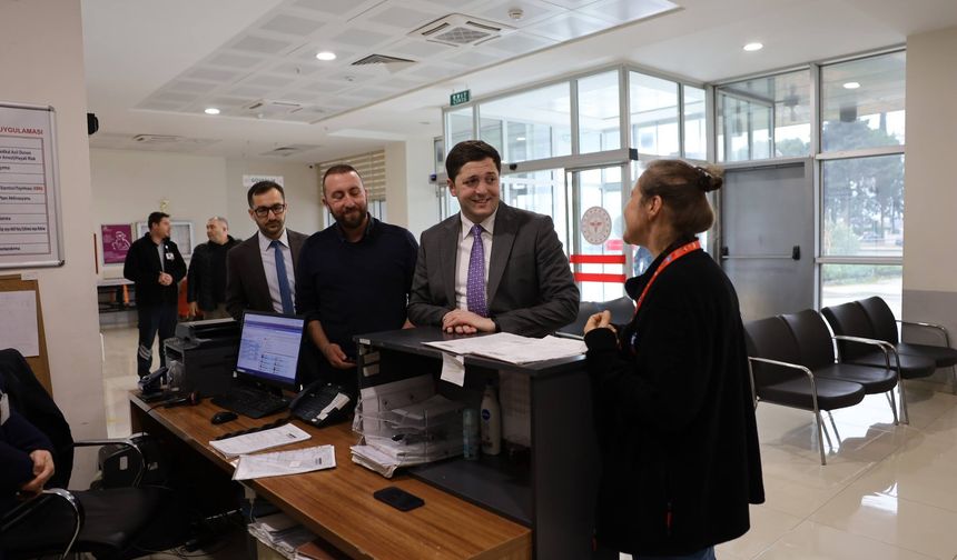 Gömeç Devlet Hastanesi’nde Kapsamlı Değerlendirme Ziyareti