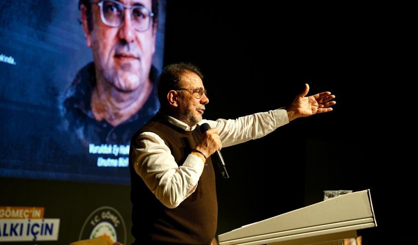 Gömeç’te Uğur Mumcu “Anıyor ve Anlıyoruz” Programıyla Saygıyla Anıldı
