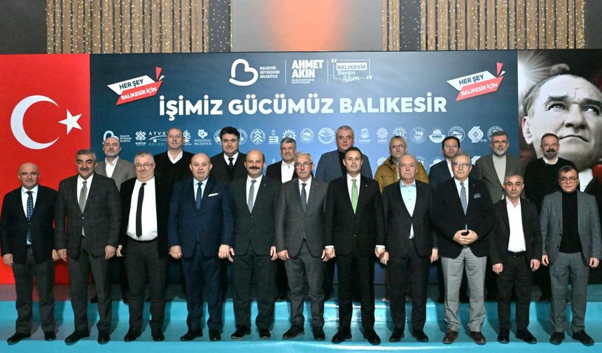 Balıkesir’de Belediye Başkanları Zirvesi: “İşimiz Gücümüz Balıkesir”