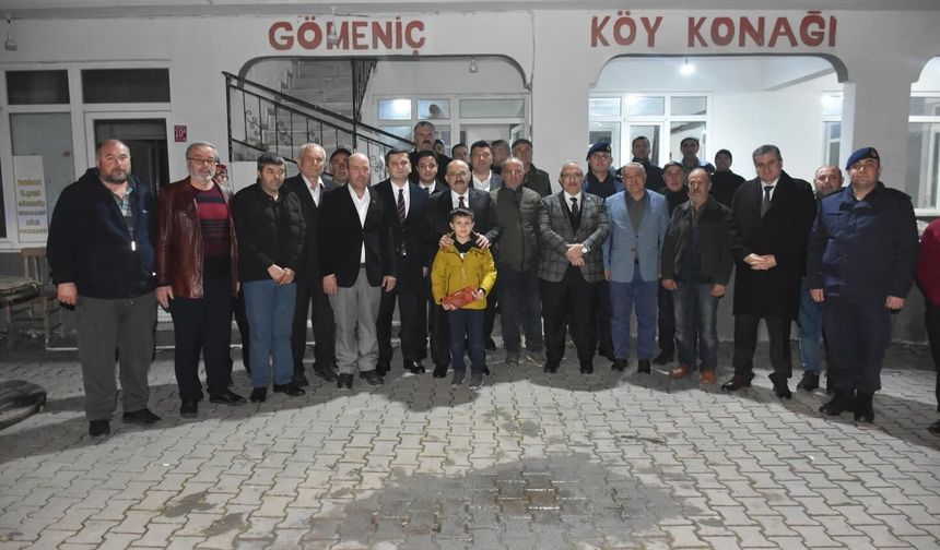 Vali Ustaoğlu İvrindi’de Köy Hayrına Katıldı, Vatandaşların Taleplerini Dinledi