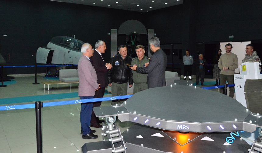 Hava Kuvvetleri Komutanlığı’ndan BAÜN Simülasyon Merkezine Stratejik Ziyaret