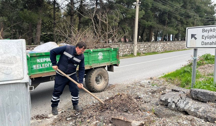 Kepsut’ta 17 Mahallede Yoğun Mesai: Sağlıktan Altyapıya Çok Sayıda Hizmet