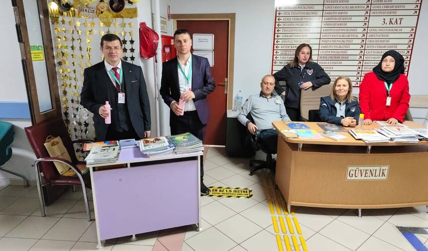 Balıkesir Devlet Hastanesi’nde Ramazan’da Manevi Destek Standı: Hastalara Moral Ziyareti