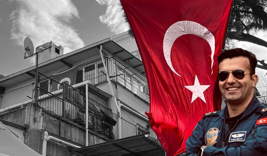 Şehit Pilot Binbaşı İbrahim Bolat için 9. Ana Jet Üssü'nde cenaze töreni düzenlendi