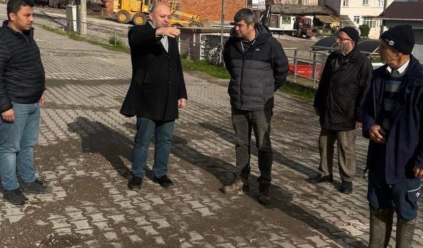 Gönen’de Kınalar Mahallesi’nde Çalışmalar Başlıyor: Parke ve Altyapı Yenileniyor