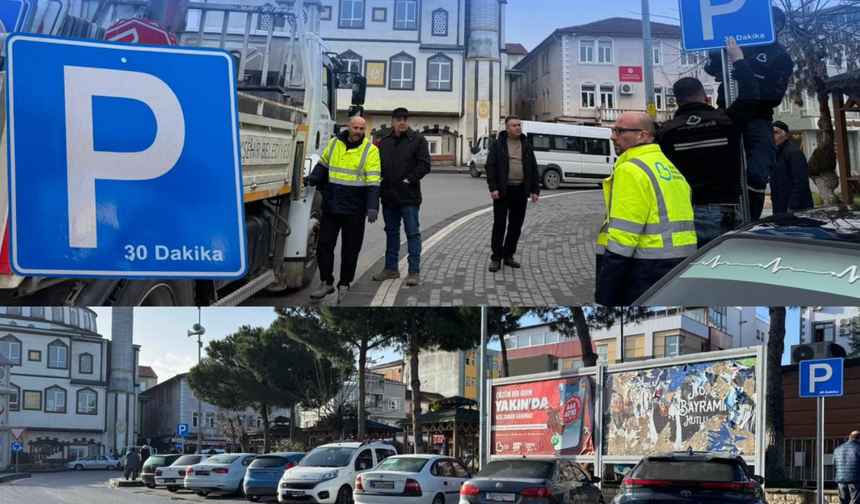 İvrindi Merkezde 'Süreli Park' Dönemi Başladı! Atatürk Meydanı’nda Park Edenler Dikkat: 30 Dakikayı Geçene Ceza Yağacak!