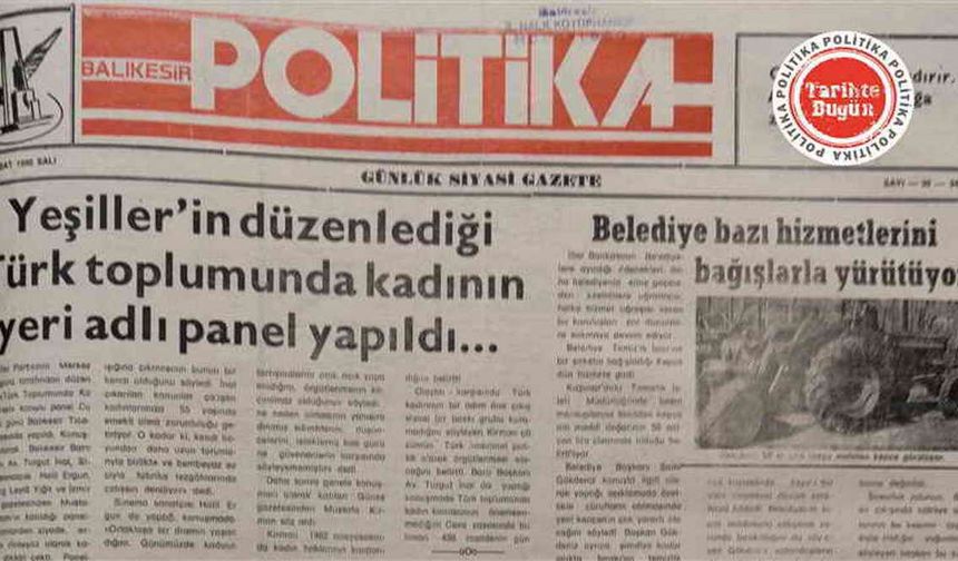 27 Şubat 1990 Salı: Türk toplumunda kadının yeri