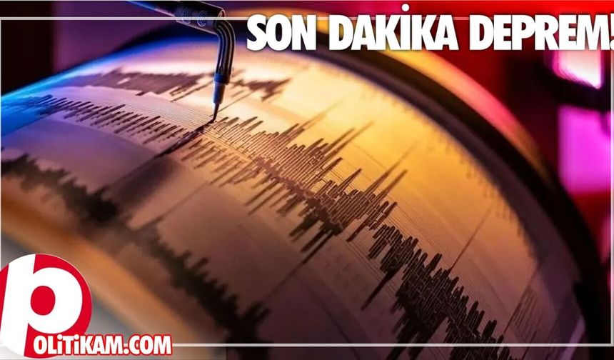 Son Dakika: Balıkesir Sındırgı'da Deprem!