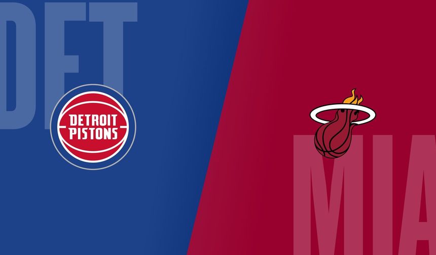 Tyler Herro’dan 33 Sayılık Resital! Miami Heat - Detroit Pistons Maç Sonucu ve İstatistikleri