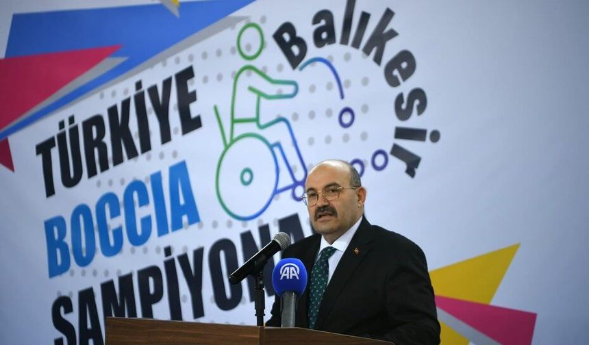 Balıkesir’de Boccia heyecanı başladı! Vali Ustaoğlu Türkiye Şampiyonası'nın startını verdi
