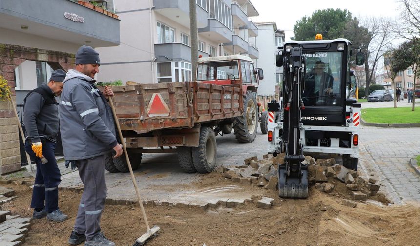Gönen’de Hizmet Seferberliği: Merkezden Kırsala Kesintisiz Mesai!