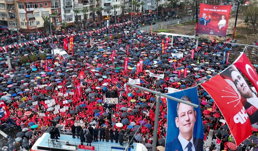 CHP 100. mitingi yaptı! Balıkesir'e hala sıra gelmedi...