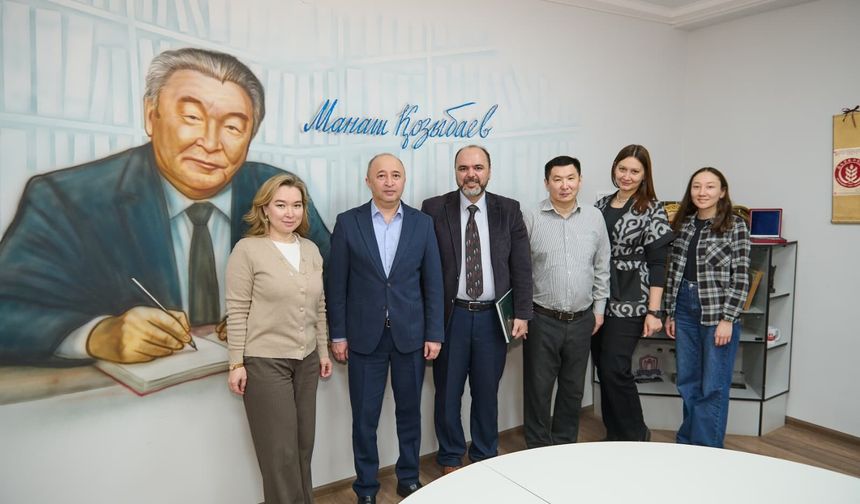 Balıkesir Üniversitesi’nden Dev İş Birliği! Kazakistan Kozybayev Üniversitesi ile Akademik Protokol İmzalandı