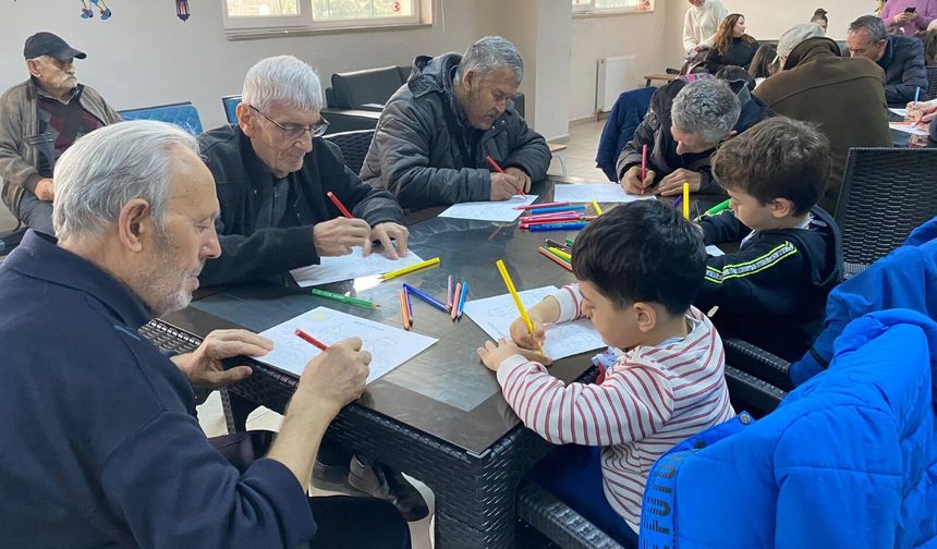 Minik fidanlardan büyük çınarlara gönülleri ısıtan sürpriz