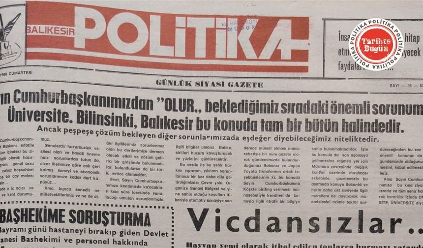 17 Mart 1990 Cumartesi: Cumhurbaşkanından “Olur” bekleyişi